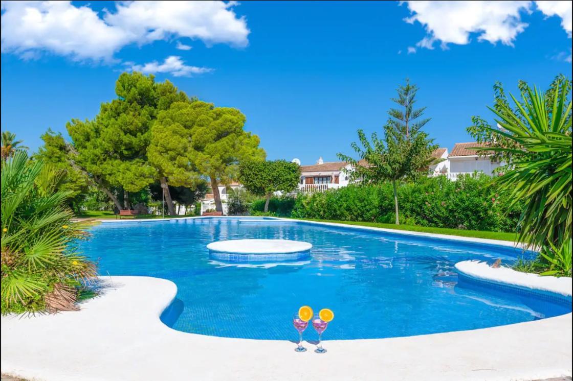 Bungalow Blue Dream 3 - Sea Views, Terrace And Pool Gran Alacant Bagian luar foto